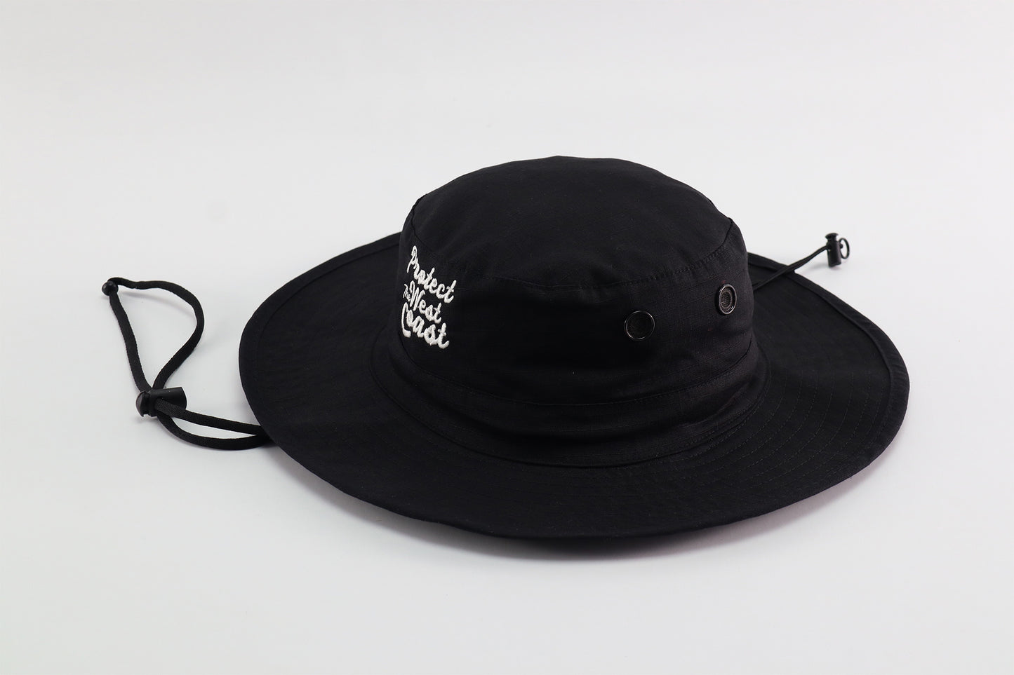 Wide Brim Black