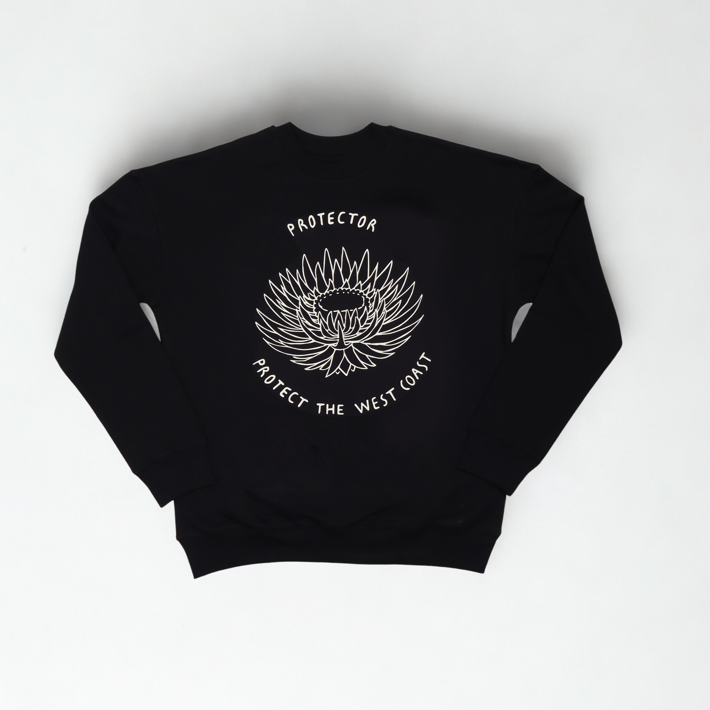 “Protector” Organic Cotton Blend Crew Jumper