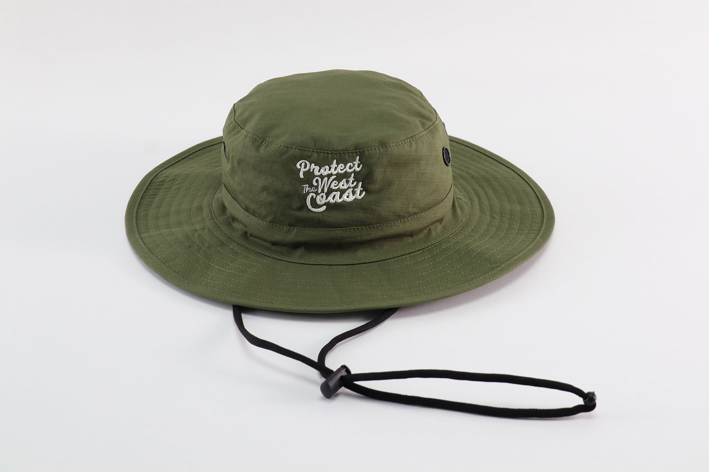 Wide Brim Olive
