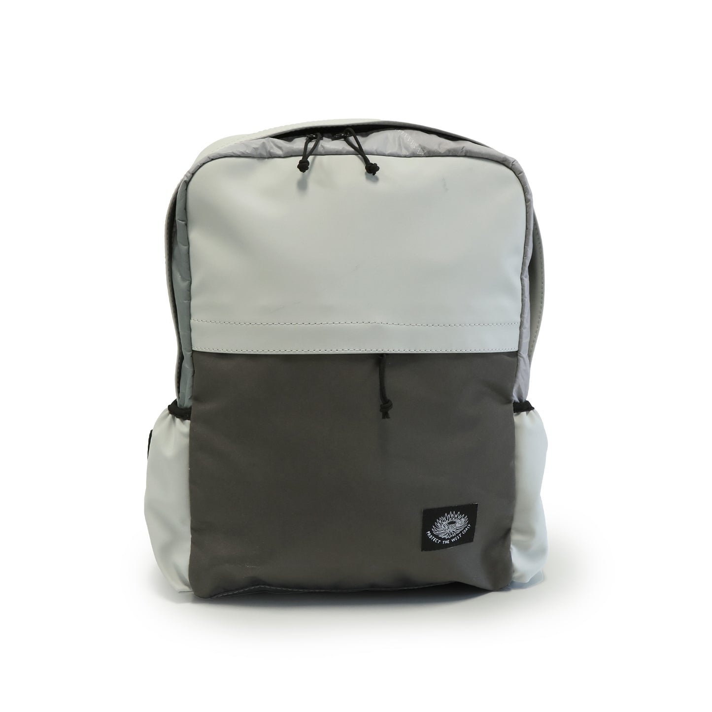 Concealed Zip Backpack Medium (Grey)