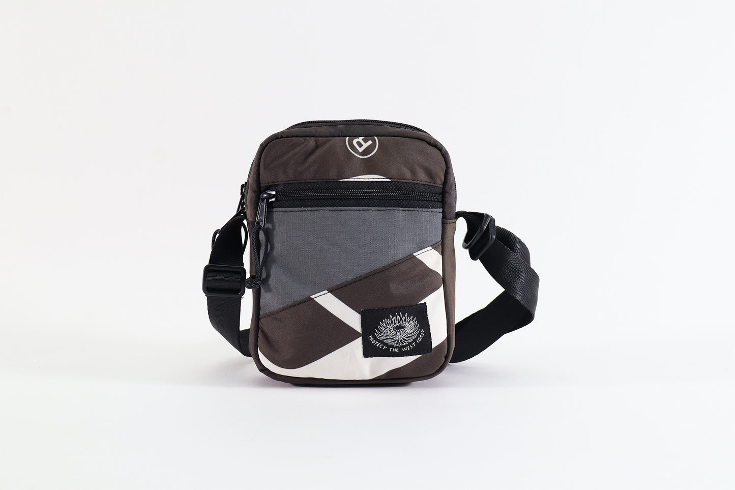 Mini Square Cross Body (Brown)