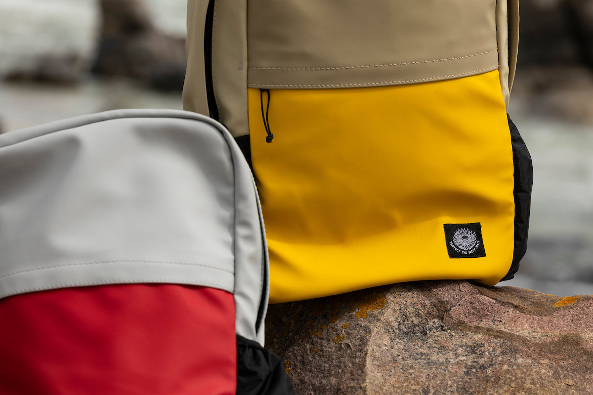 Concealed Zip Backpack Small (Rust)