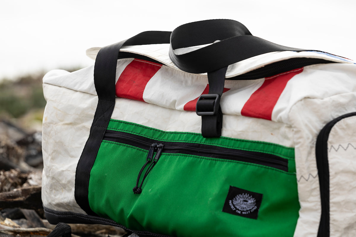 Square Duffel Bag (Orange-B)