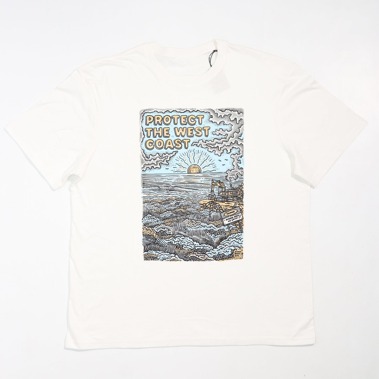 Ninja Bread Boy Colab 100% Organic Cotton Boxy Tee