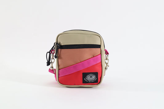 Mini Square Cross Body (Pink)