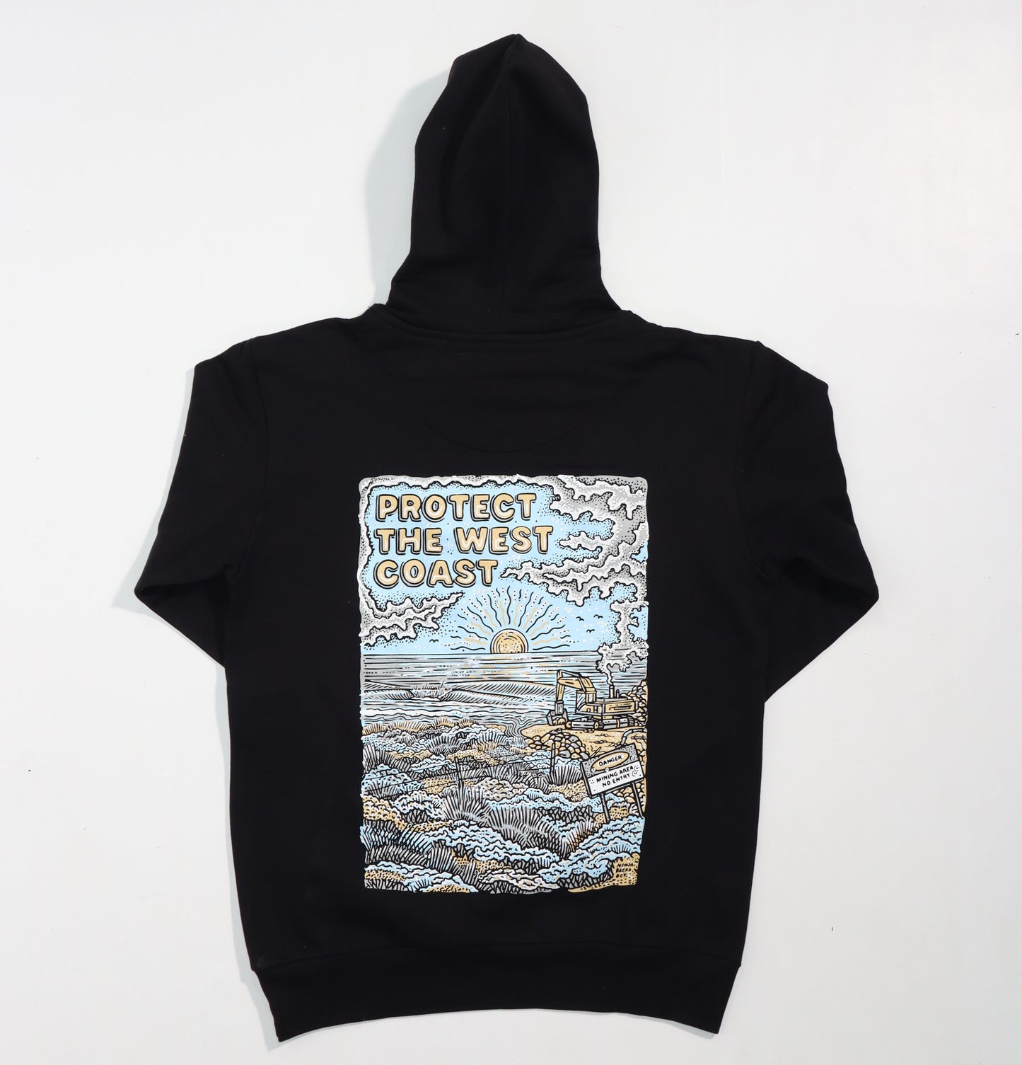 Ninja Bread Boy Colab Organic Cotton Blend Hoodie