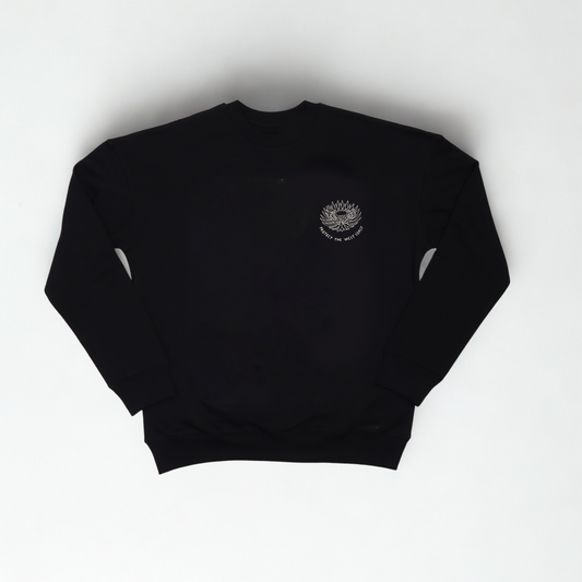 “Protector” Organic Cotton Blend Crew Jumper