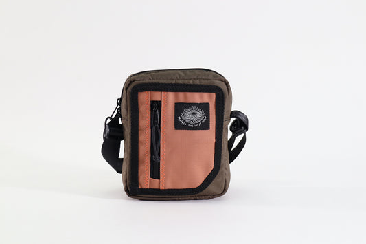 Mini Patch Pocket Cross Body (Rust)