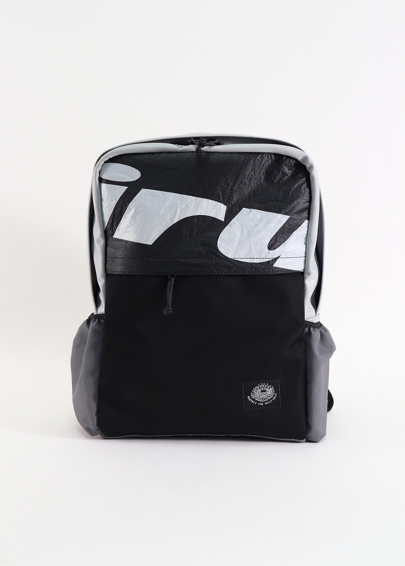 Concealed Zip Backpack Medium (Black-G)