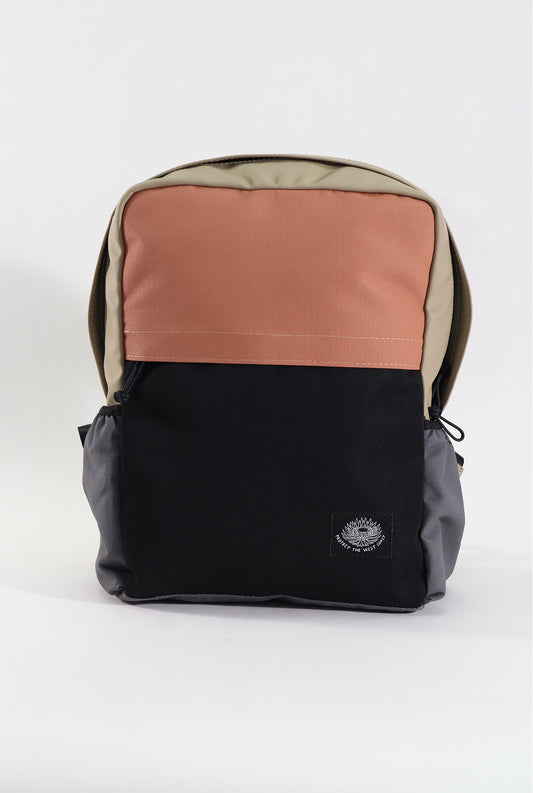 Concealed Zip Backpack Small (Rust)