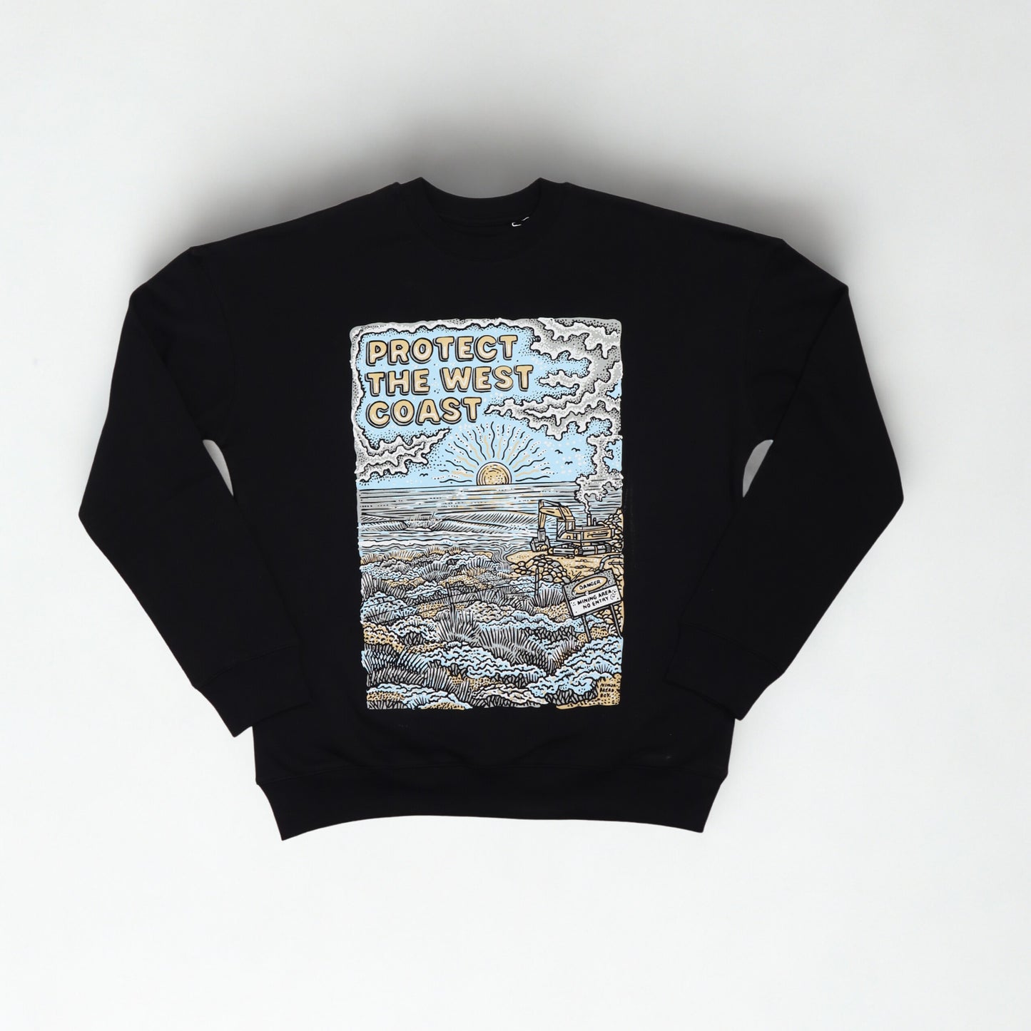 Ninja Bread Boy Colab Organic Cotton Blend Crew Jumper