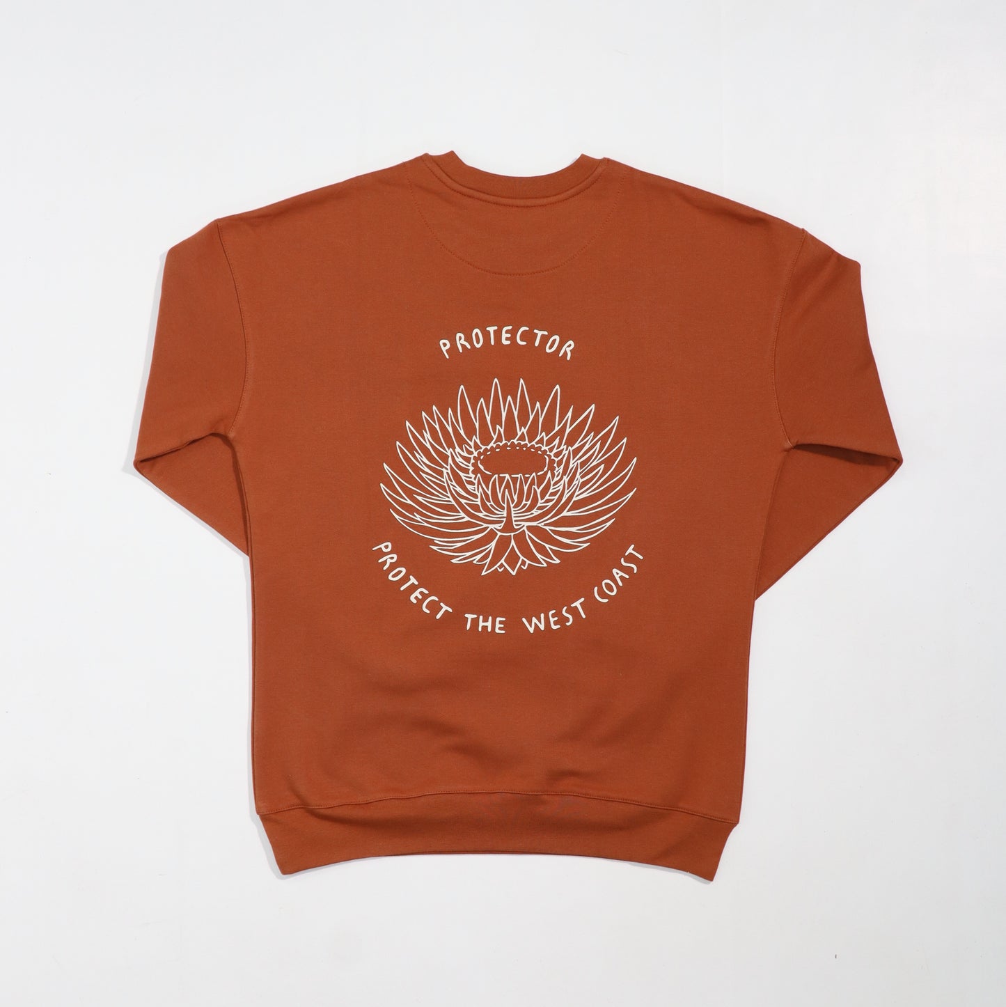 “Protector” Organic Cotton Blend Crew Jumper