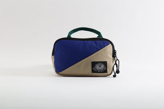 Mini Top Handle Cross Body (Blue)