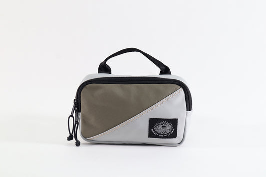 Mini Top Handle Cross Body (Grey)