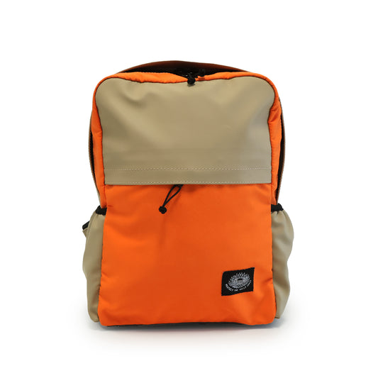 Concealed Zip Backpack Medium (Orange)