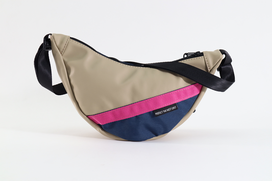 Half Moon Cross body (B-Blue)