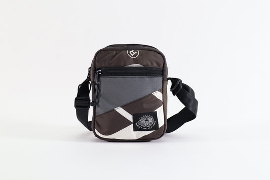Mini Square Cross Body (Brown)