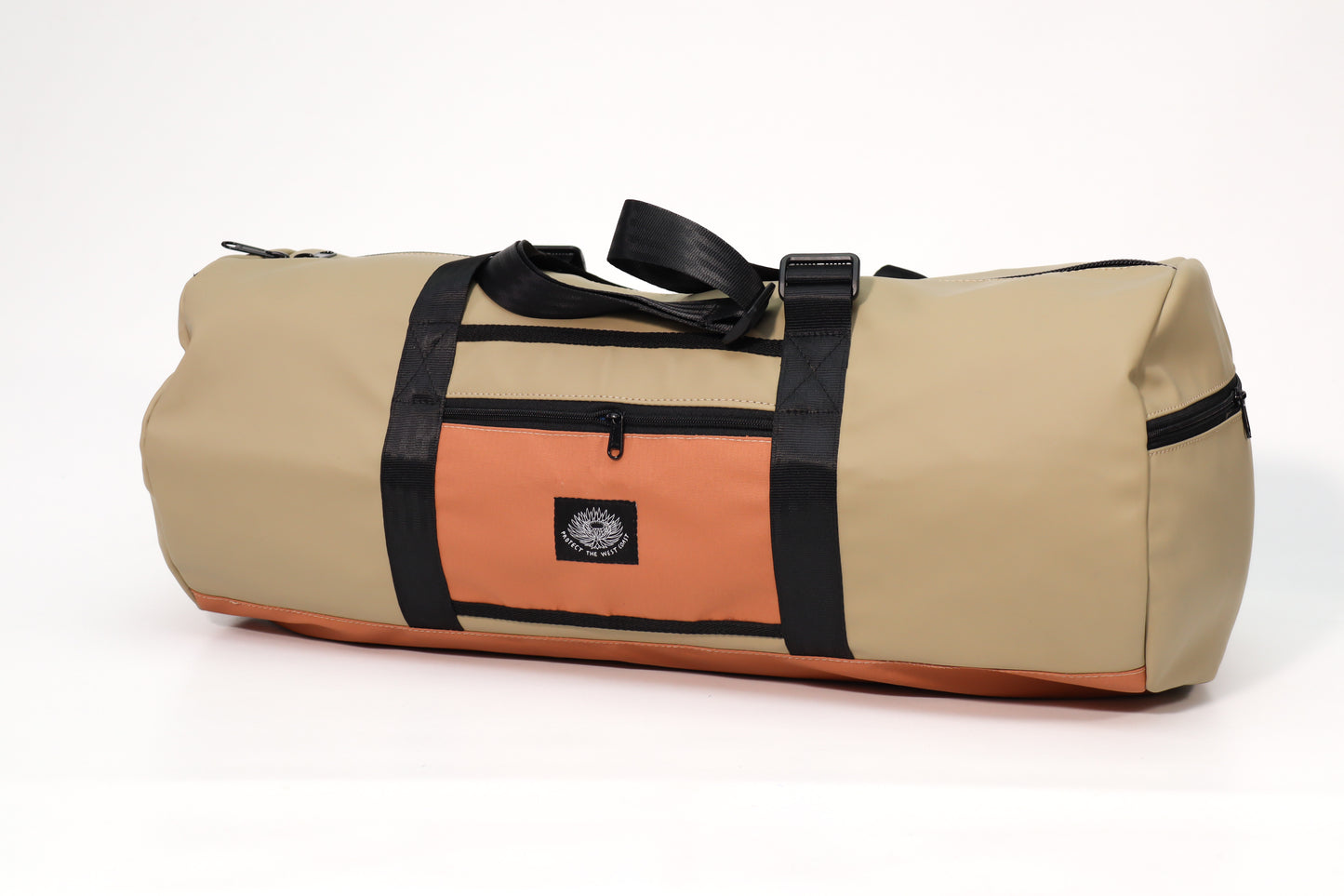 Round Duffel Bag Medium (Chino-Rust)