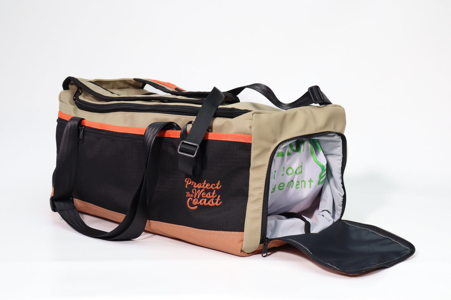 Explorer Duffel Bag (Chino-Black)
