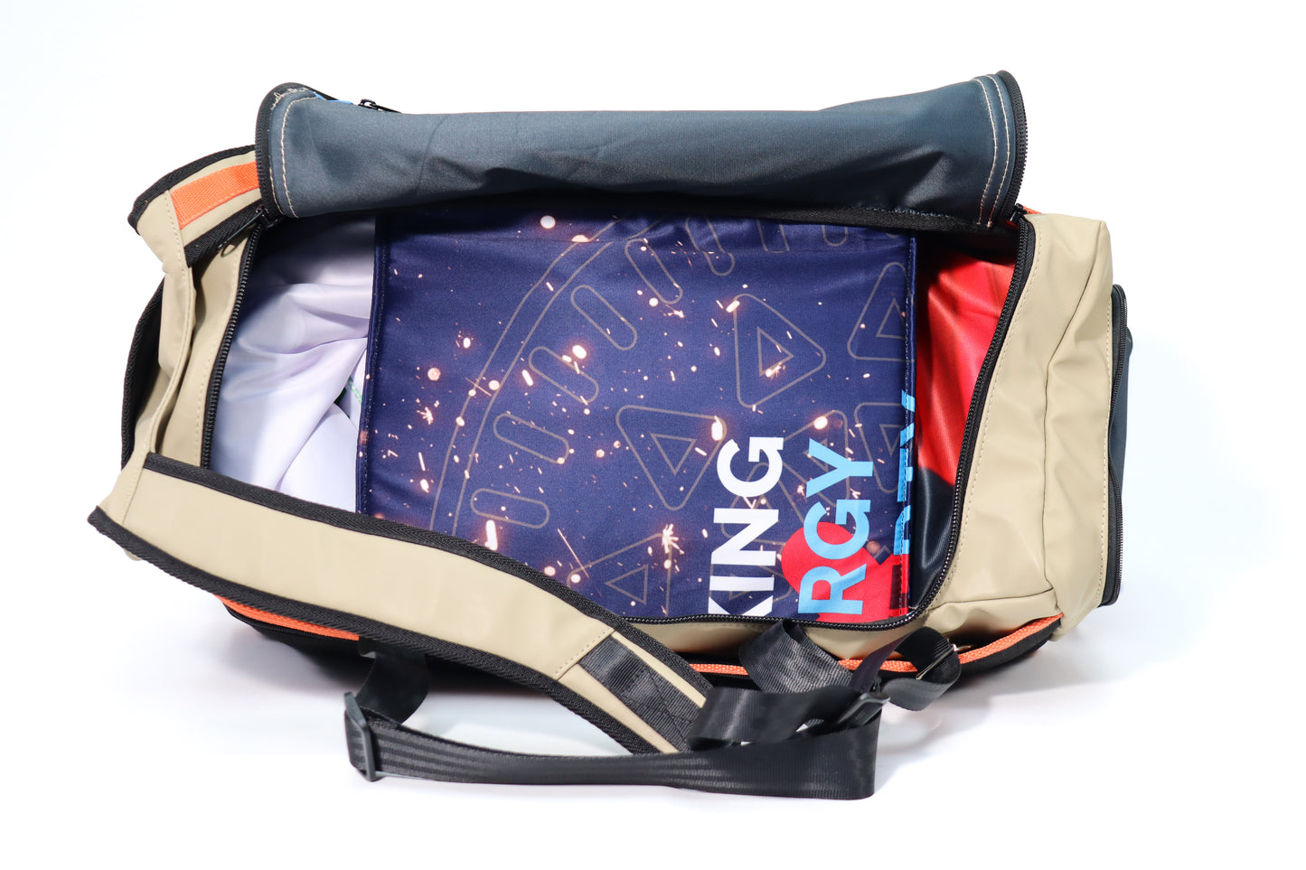 Explorer Duffel Bag (Chino-Black)