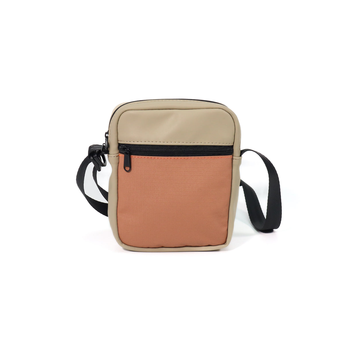 Mini Square Cross Body | Chino & Rust