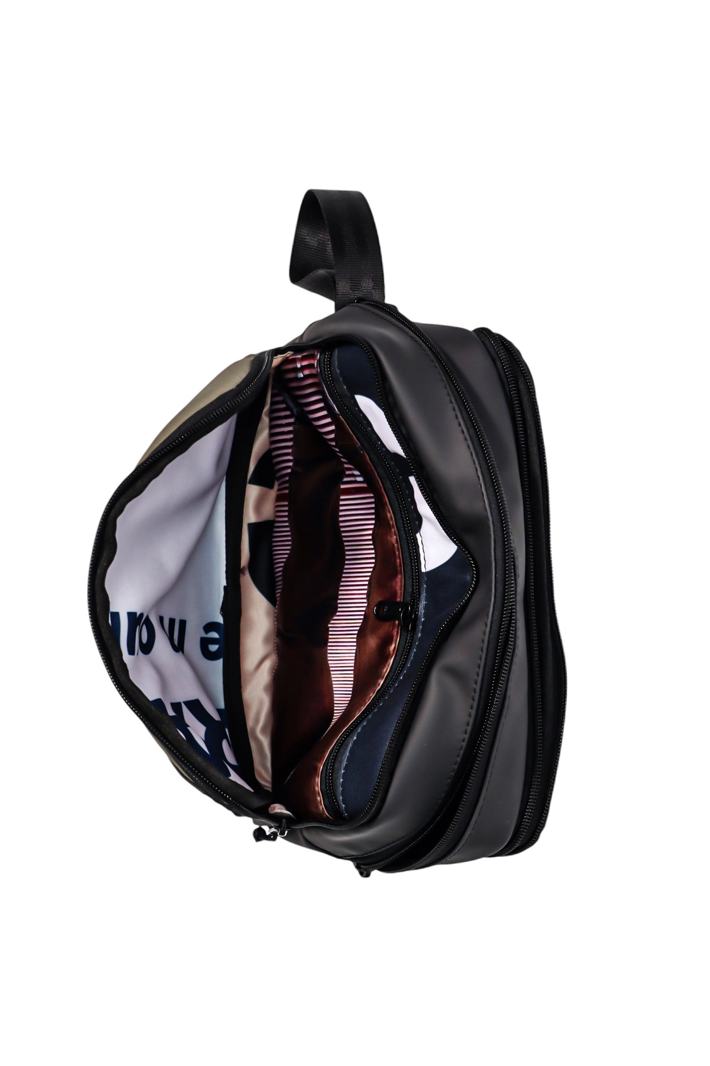 Multi-pocket Toiletry Bag (Black-Olive)