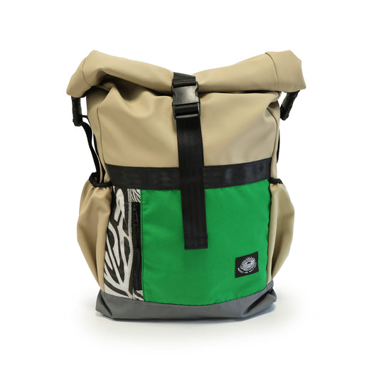 Roll Top Backpack (B-Green)