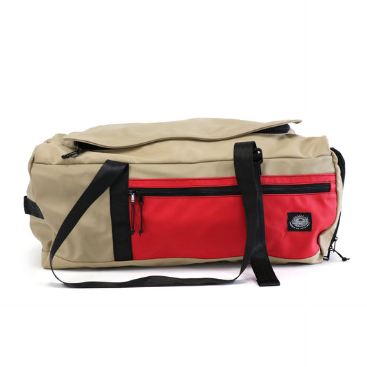 Square Duffel Bag (Red-B)
