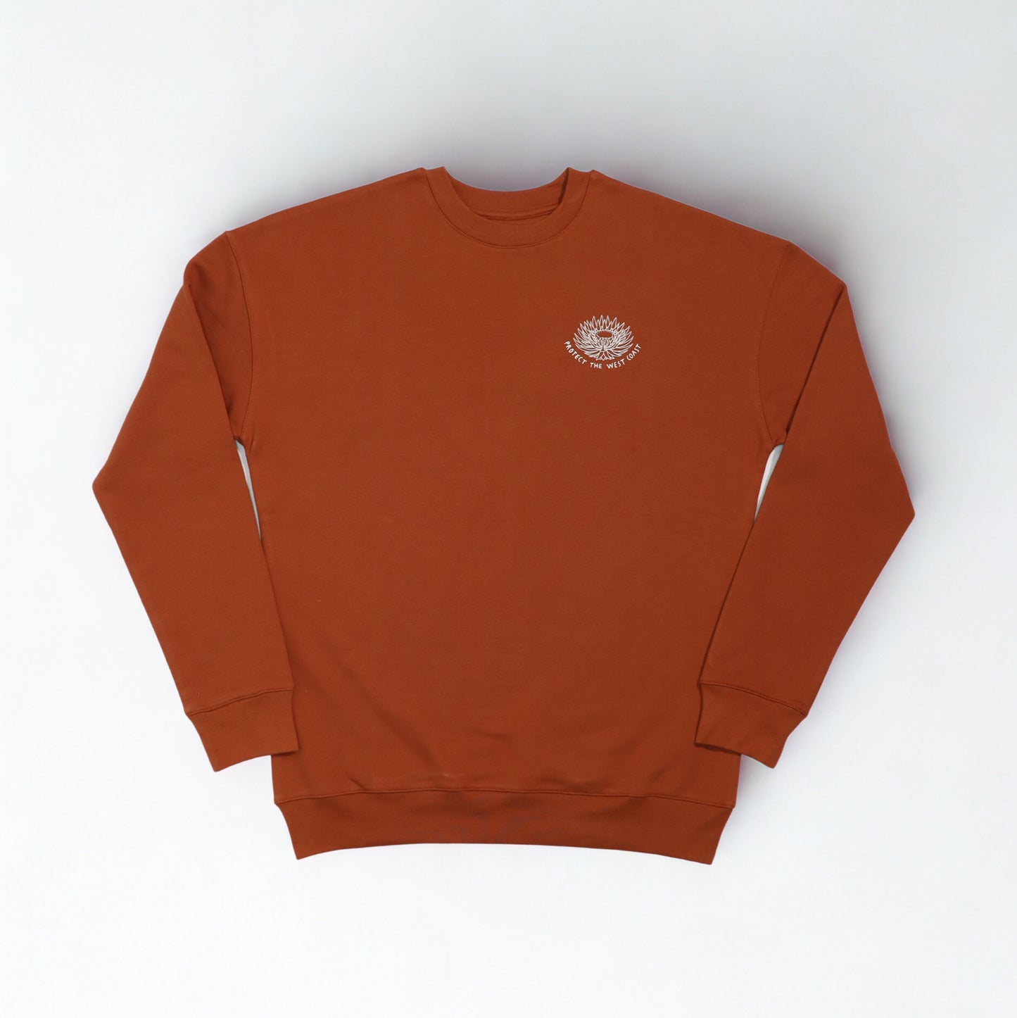 “Protector” Organic Cotton Blend Crew Jumper